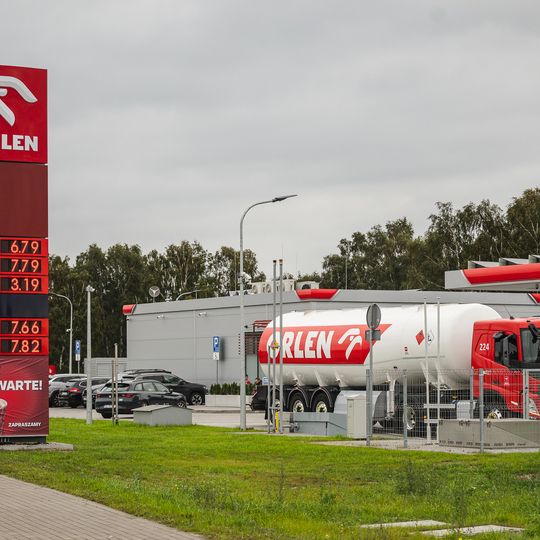 nowa stacja paliw Orlen, ul. Kontenerowa 29, Gdańsk