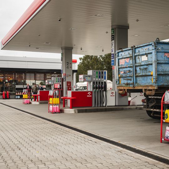 nowa stacja paliw Orlen, ul. Kontenerowa 29, Gdańsk