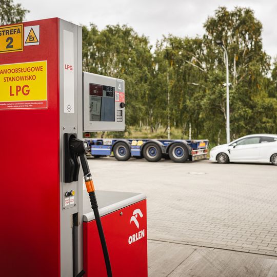 nowa stacja paliw Orlen, ul. Kontenerowa 29, Gdańsk