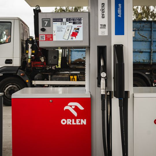 nowa stacja paliw Orlen, ul. Kontenerowa 29, Gdańsk