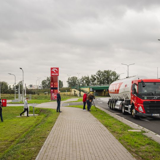 nowa stacja paliw Orlen, ul. Kontenerowa 29, Gdańsk
