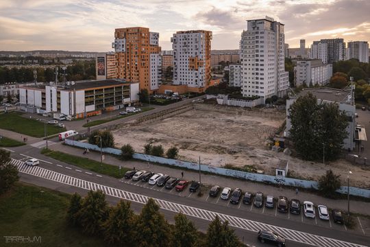 Budowa wieżowca Big Boy na Przymorzu