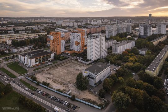 Budowa wieżowca Big Boy na Przymorzu