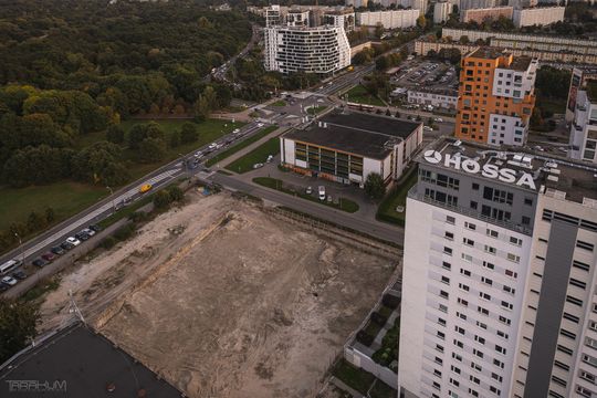 Budowa wieżowca Big Boy na Przymorzu