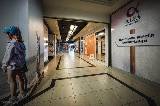 Galeria Alfa znika w oczach. Działają już tylko 3 sklepy
