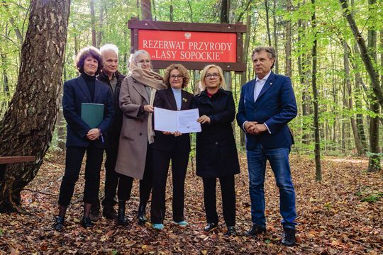 Utworzenie rezerwatu "Lasy Sopockie"