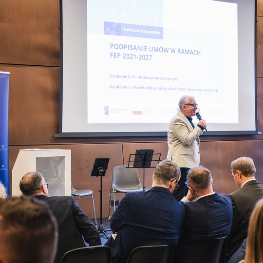 podpisanie umów na rewitalizacje w Gdańsku i Tczewie, Gdańsk 2026