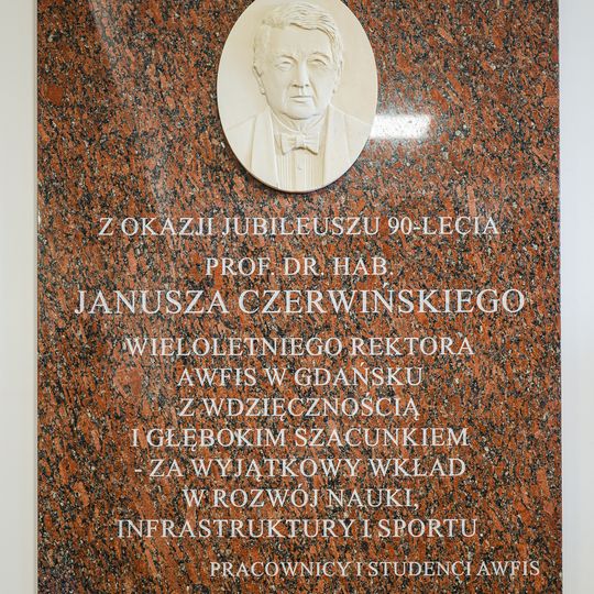 prof. Janusz Czerwiński, 90. urodziny, AWFiS, Gdańsk 2026