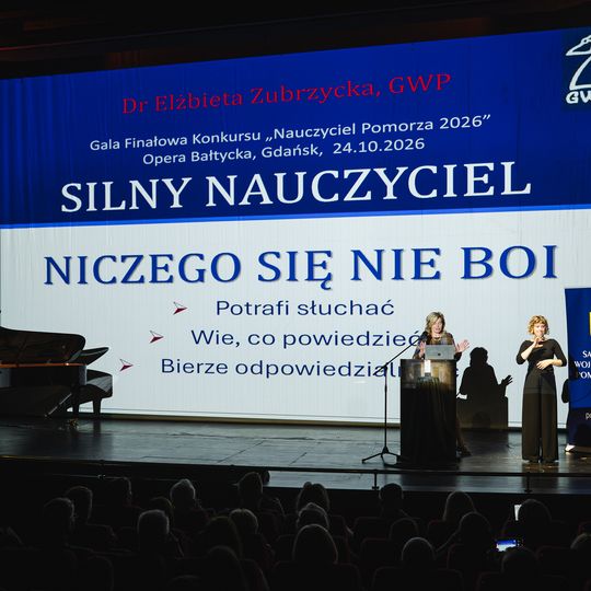 Nauczyciel Pomorza 2026, gala, Gdańsk 2026