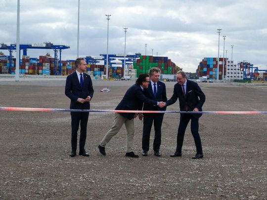 Terminal T5 oficjalnie otwarty! Port Gdańsk zwiększy się o 21 hektarów