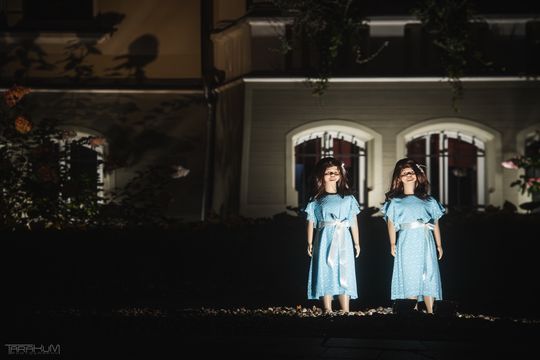 Willa Kirsch przez lata z okazji Halloween i Bożego Narodzenia