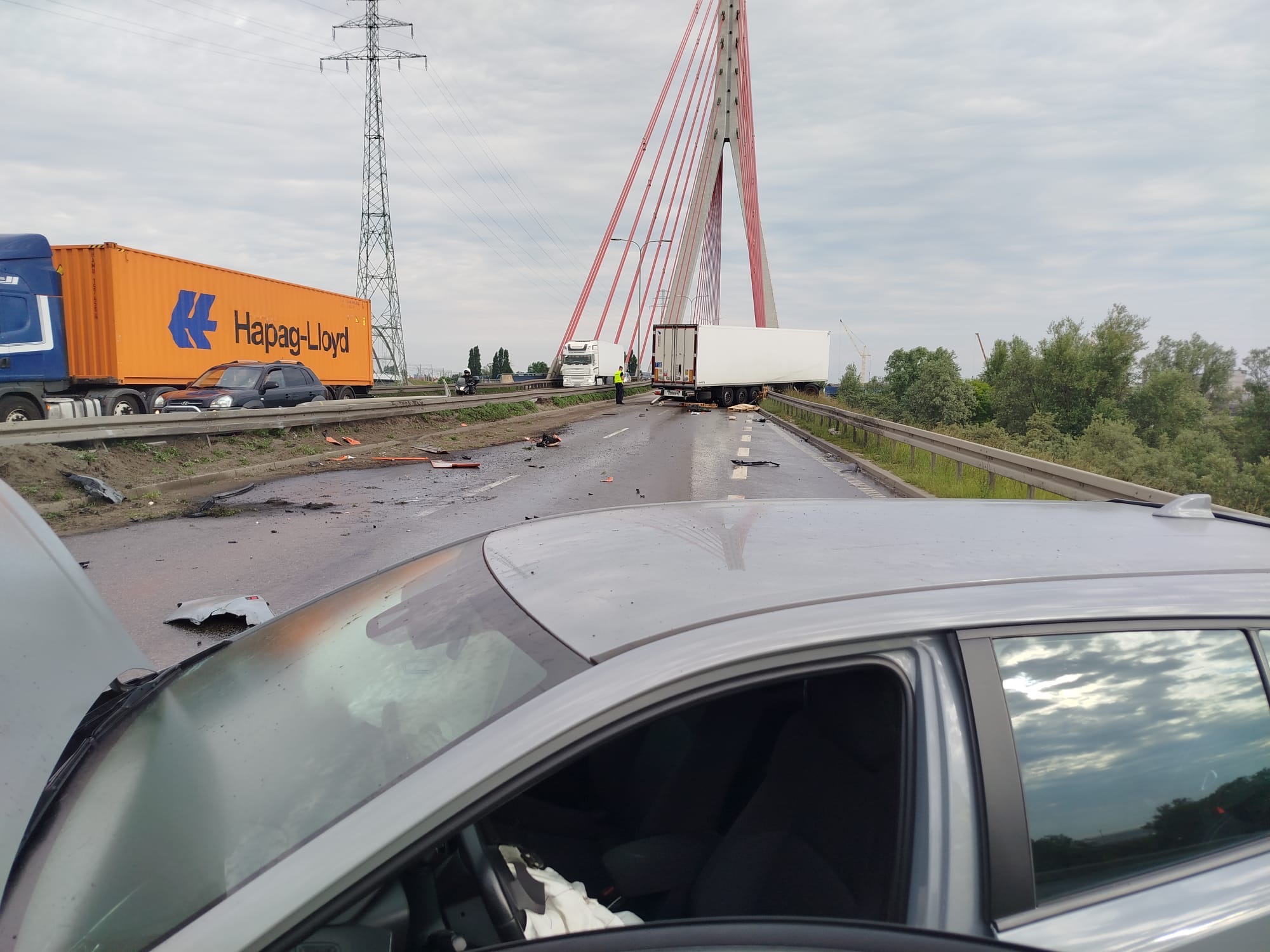 wypadek na Trasie Sucharskiego
