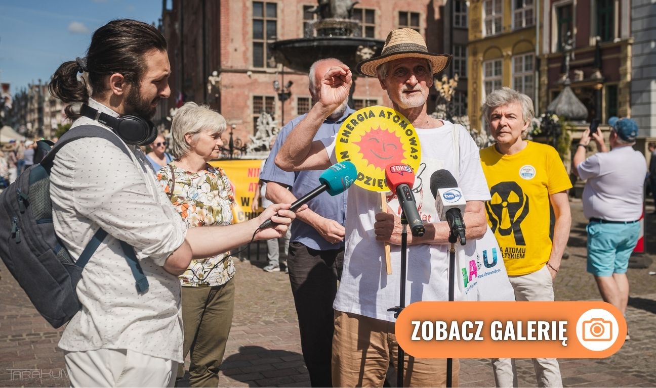 protest Eko-Unii w Gdańsku