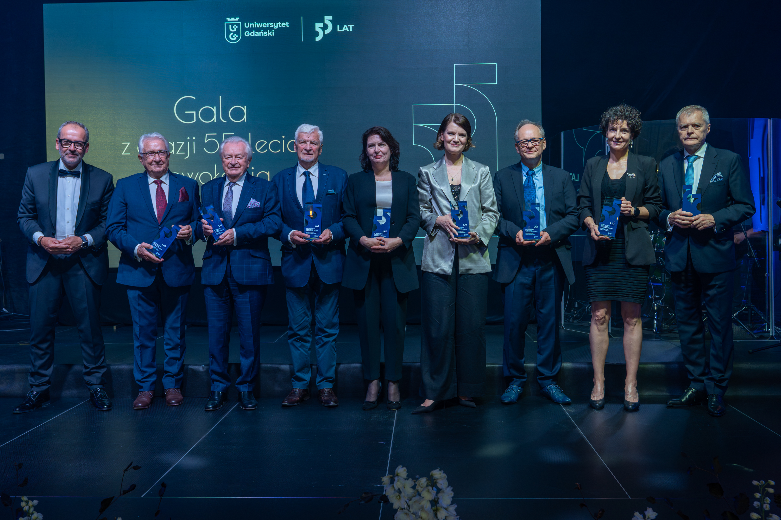 55 lat Uniwersytetu Gdańskiego, gala jubileuszowa