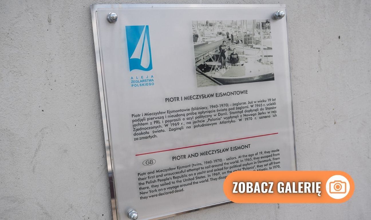 odsłonięcie tablicy Ejsmontów w Gdyni