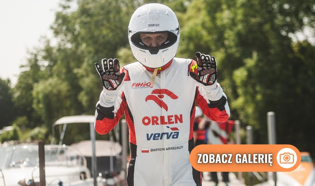 Bartłomiej Maeszałek na spotkaniu z dziennikarzami w Nadolu