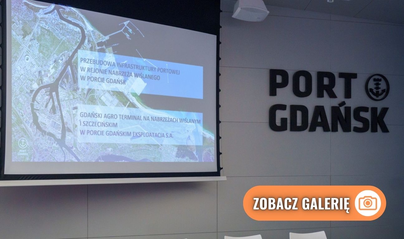 podpisanie umów na przebudowę nabrzeża Wiślanego i budowę Gdańskiego Agro Terminalu