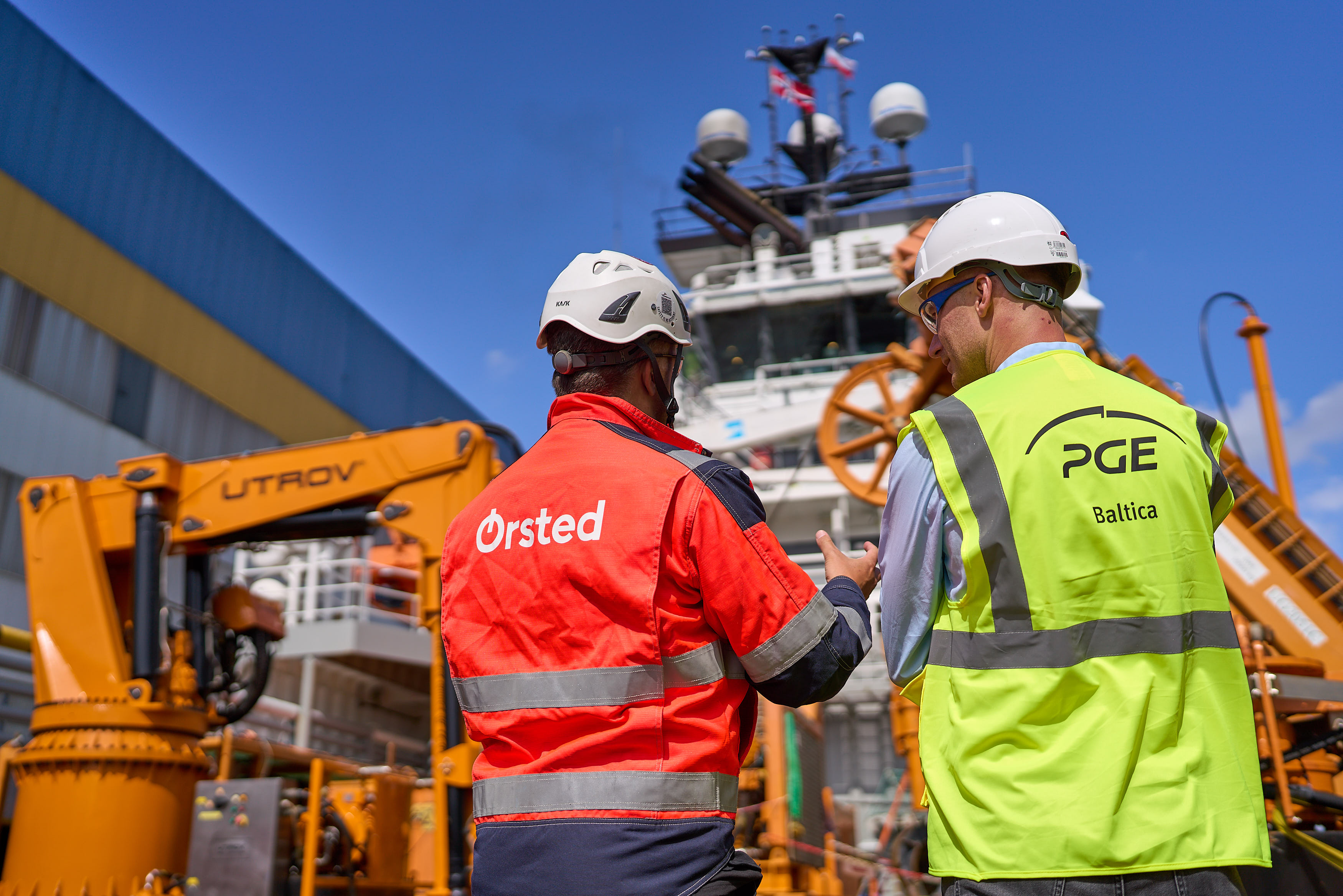 przesuwanie głazów, PGE, Ørsted
