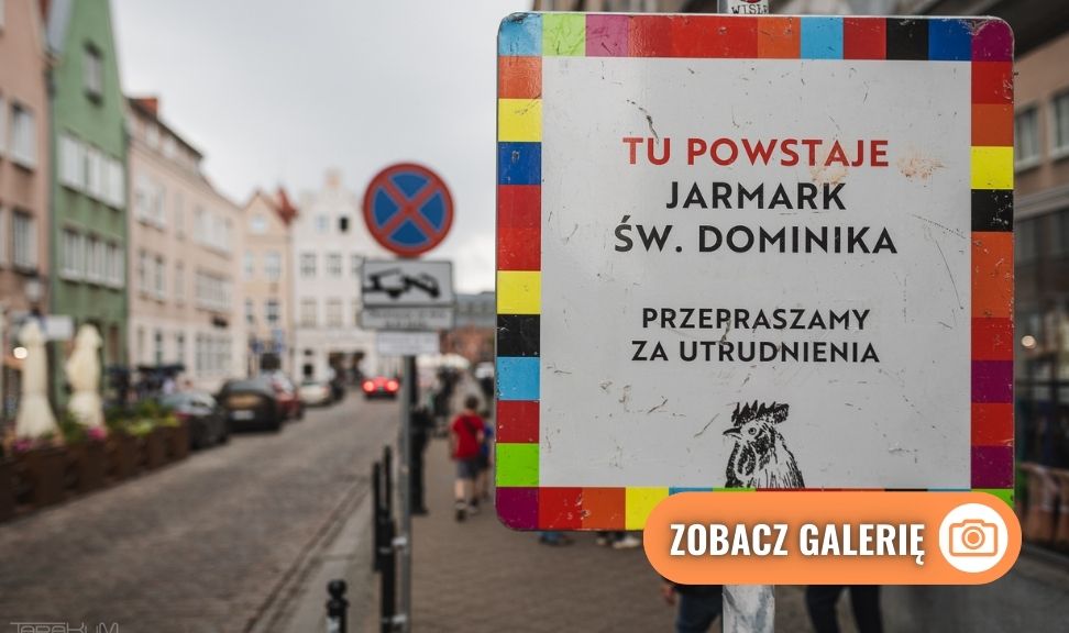 Jarmark Świętego Dominika 2025 w Gdańsku, budowa