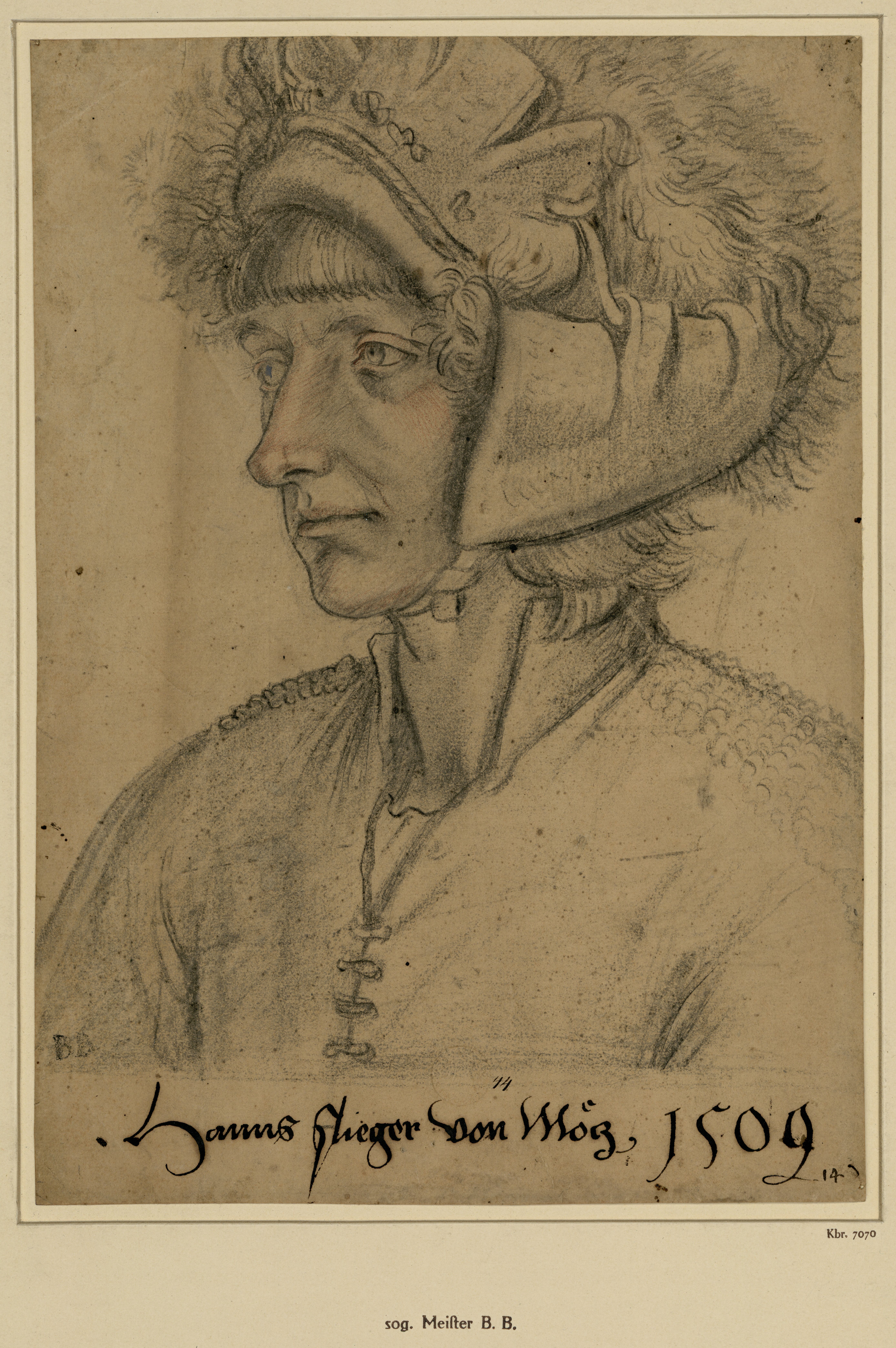 „Mistrz Portretów Malarzy Augsburskich, Portret Hansa Fliegera von Metz”