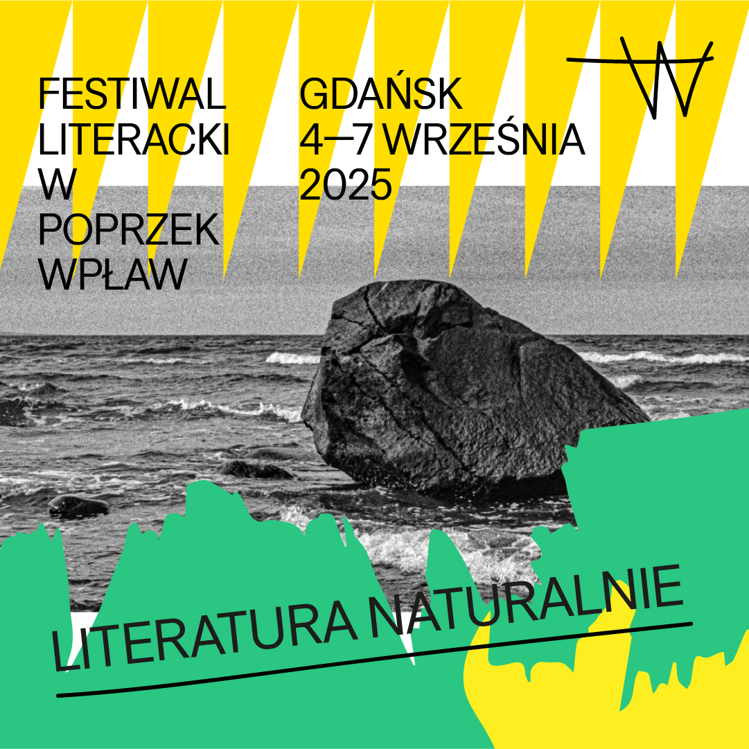 festiwal „W poprzek wpław” w Gdańsku, plakat