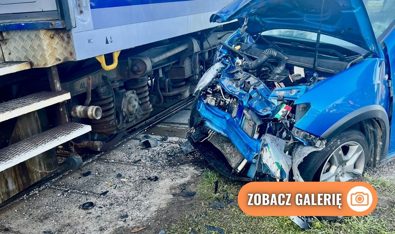 wypadek na przejeździe kolejowym w Garczegorzu