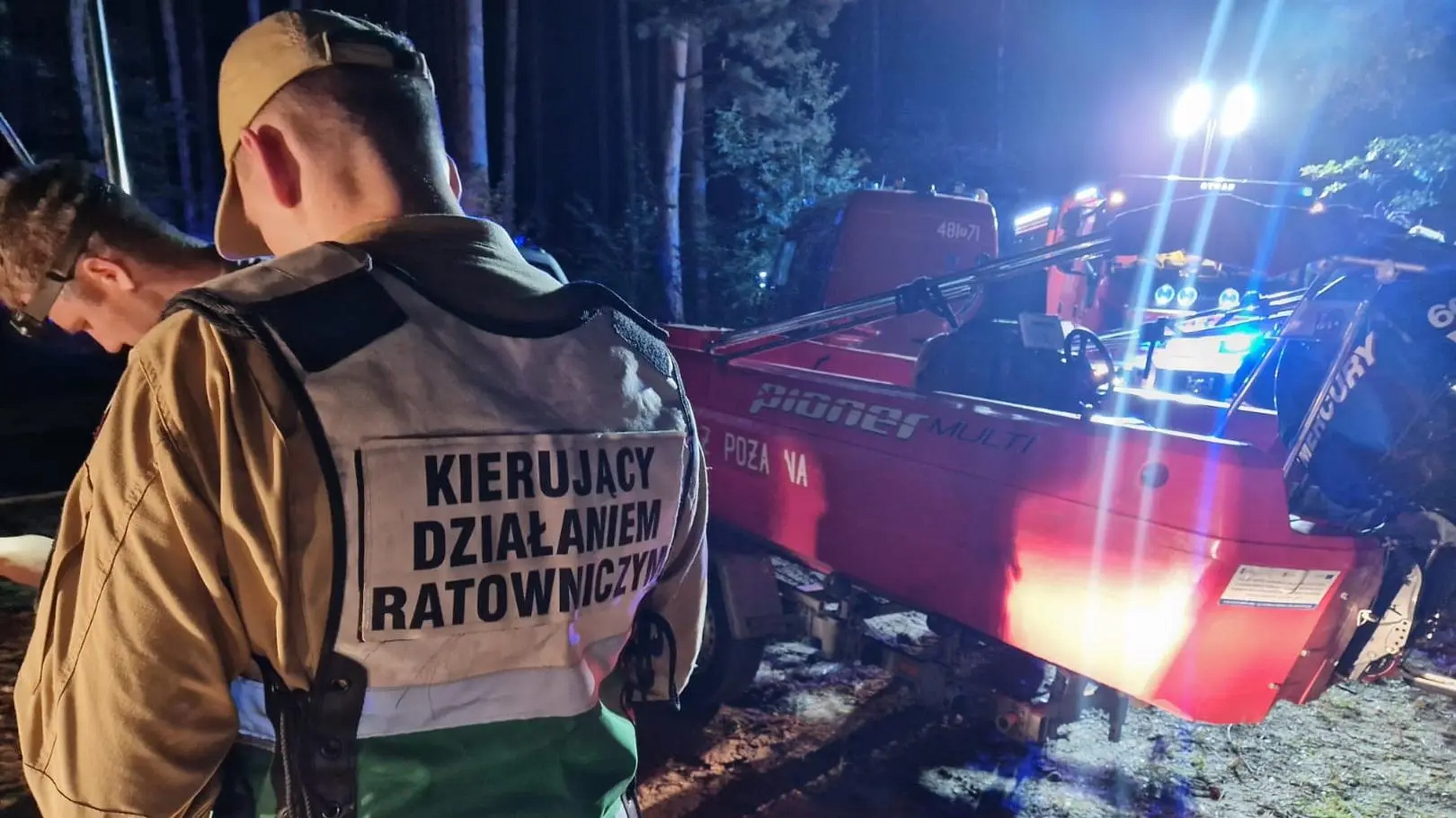 akcja poszukiwawcza 15-letniego Dominika w jeziorze Ośno