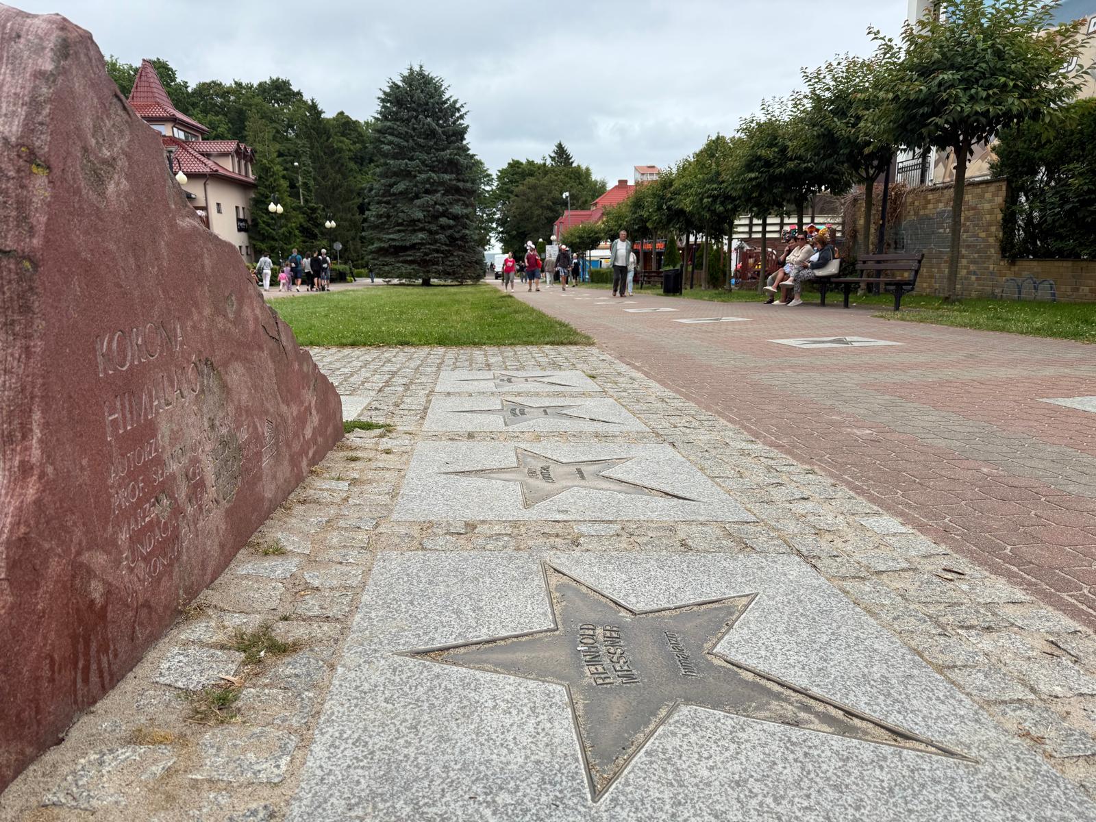 Aleja Gwiazd Sportu we Władysławowie