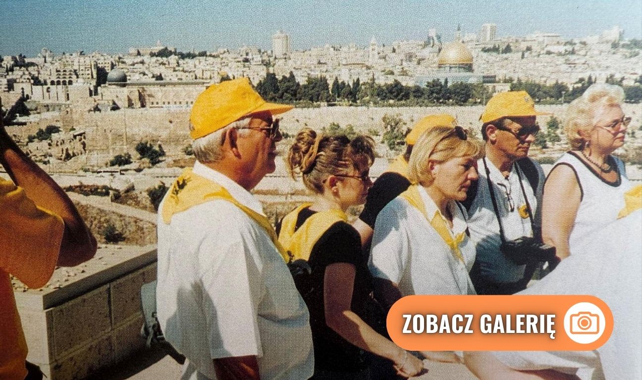 pierwsza pielgrzymka Kaszubów do Ziemi Świętej w roku 2000