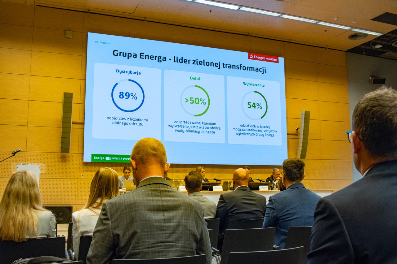 konferencja wynikowa Energi