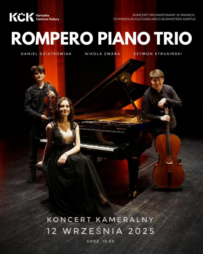 koncert Rompero Piano Trio w Kartuzach