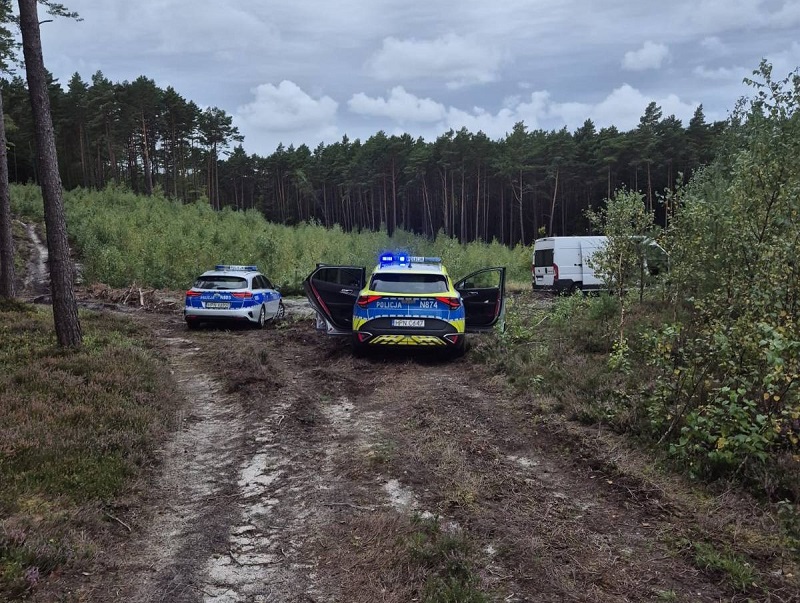 policyjny pościg w powiecie lęborskim
