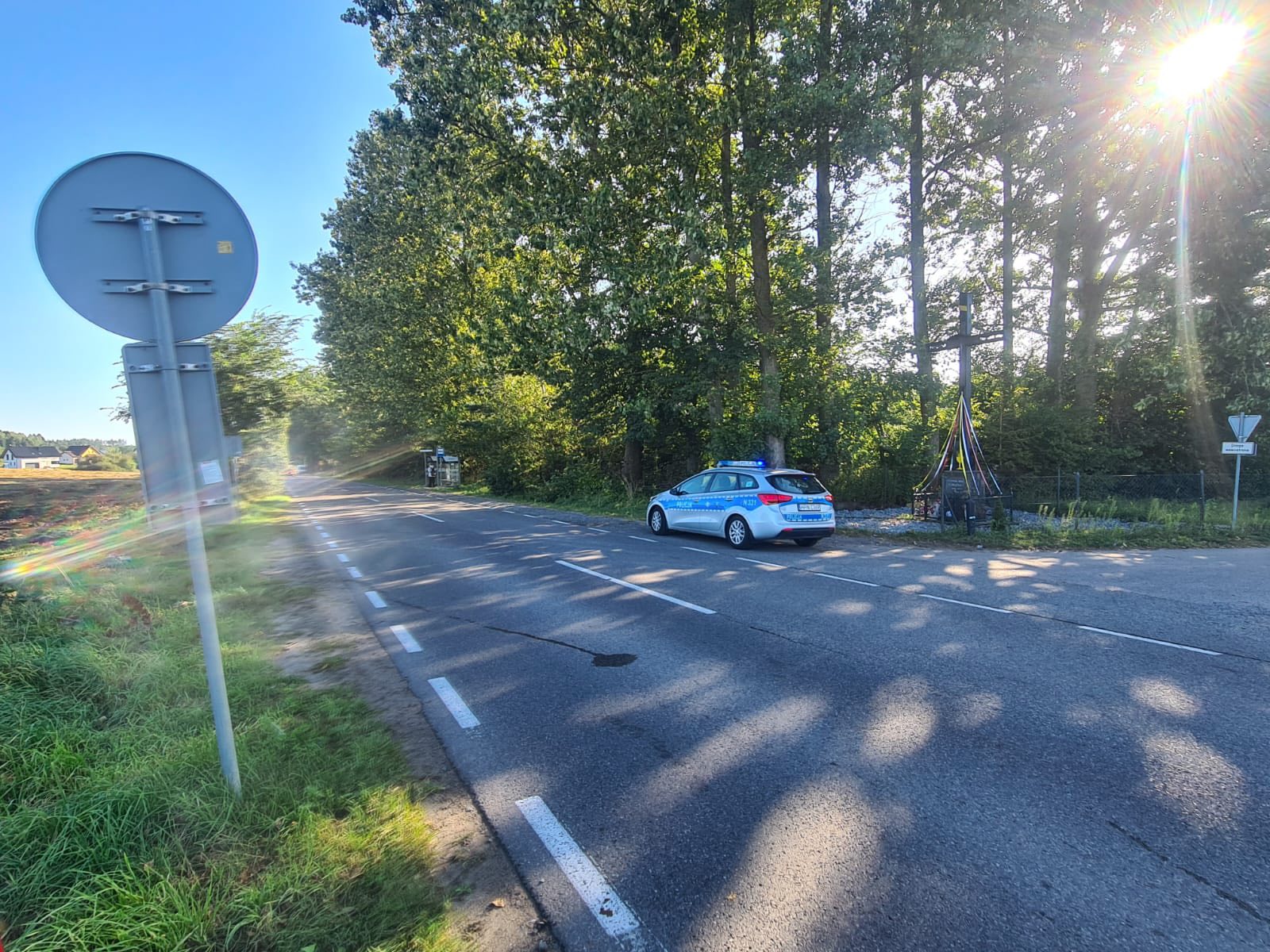 potrącenie 9-latki w Donimierzu