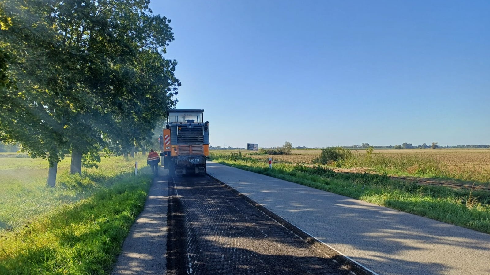 remont drogi 502 na Mierzeję Wiślaną