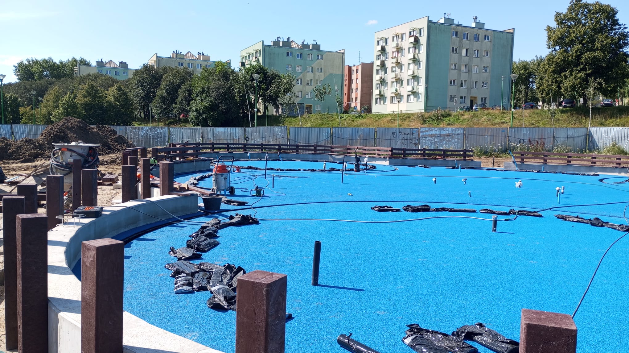 budowa wodnego placu zabaw w Tczewie