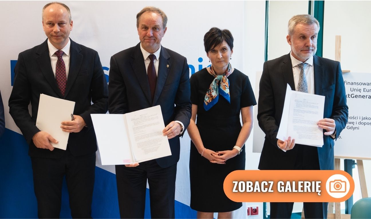 podpisanie umowy na rozbudowę Gdyńskiego Centrum Onkologii