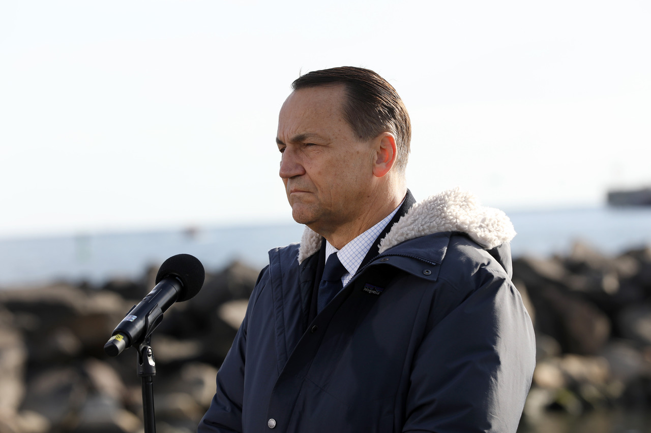 Radosław Sikorski w Porcie Gdańsk