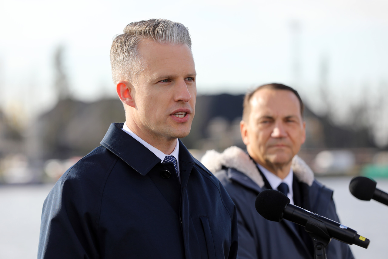 Arkadiusz Marchewka w Porcie Gdańsk