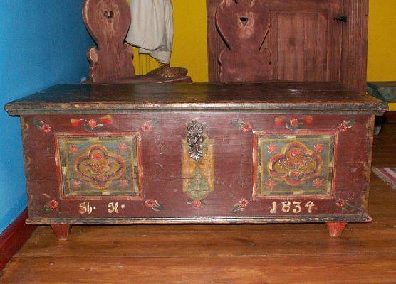 chata kaszubska w Muzeum w Lęborku, wystawa etnograficzna