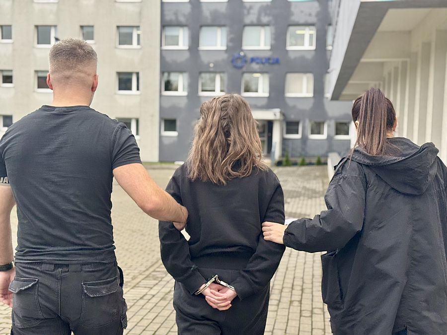 zatrzymanie podejrzanej o zabójstwo w Ustce