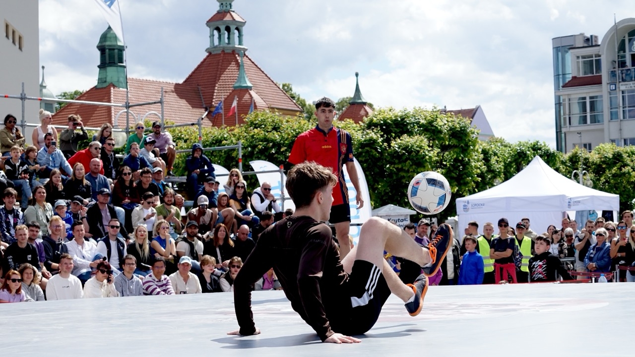 mistrzostwa Europy we freestyle footballu w Sopocie