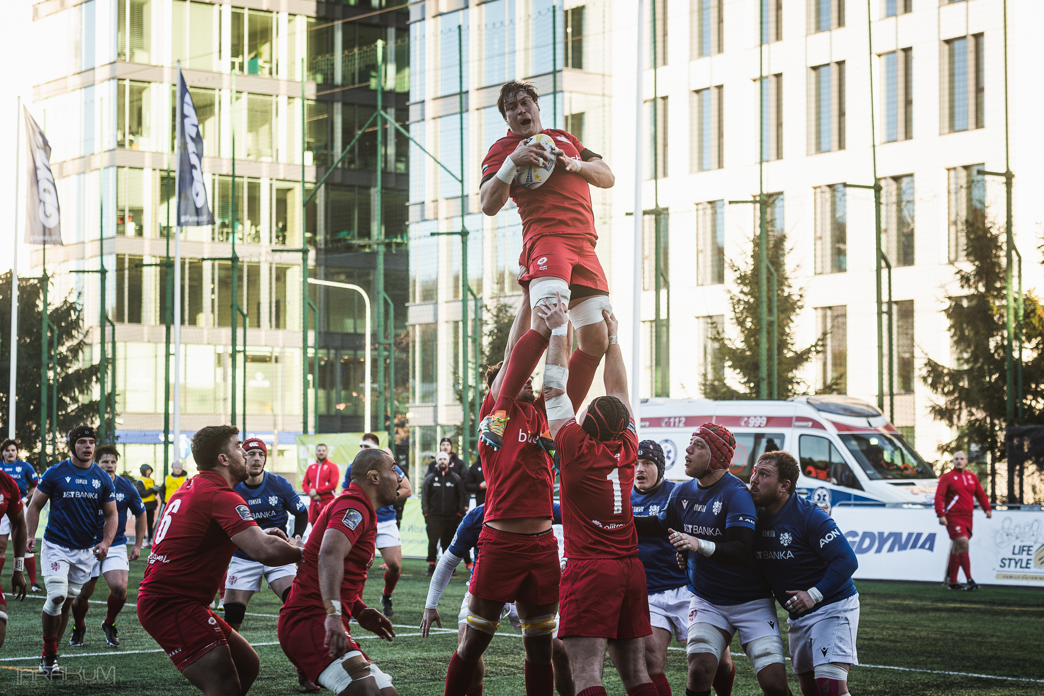 Polska-Czechy, rugby
