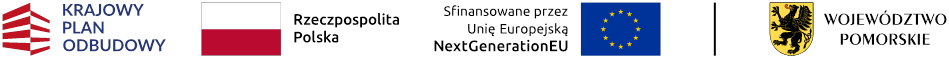 KPO, PL, NextGenerationEU, pomorskie, logotypy