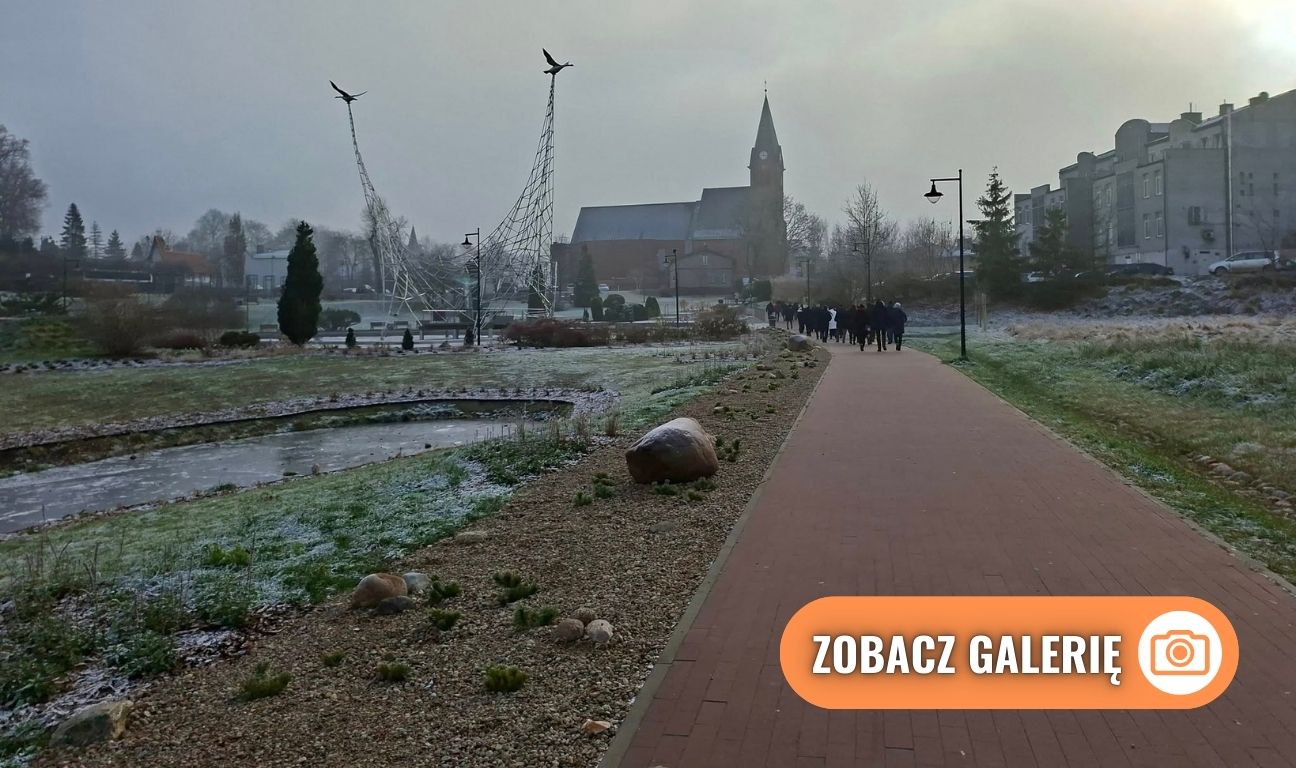 park Ośmiu Błogosławieństw w Sierakowicach po modernizacji