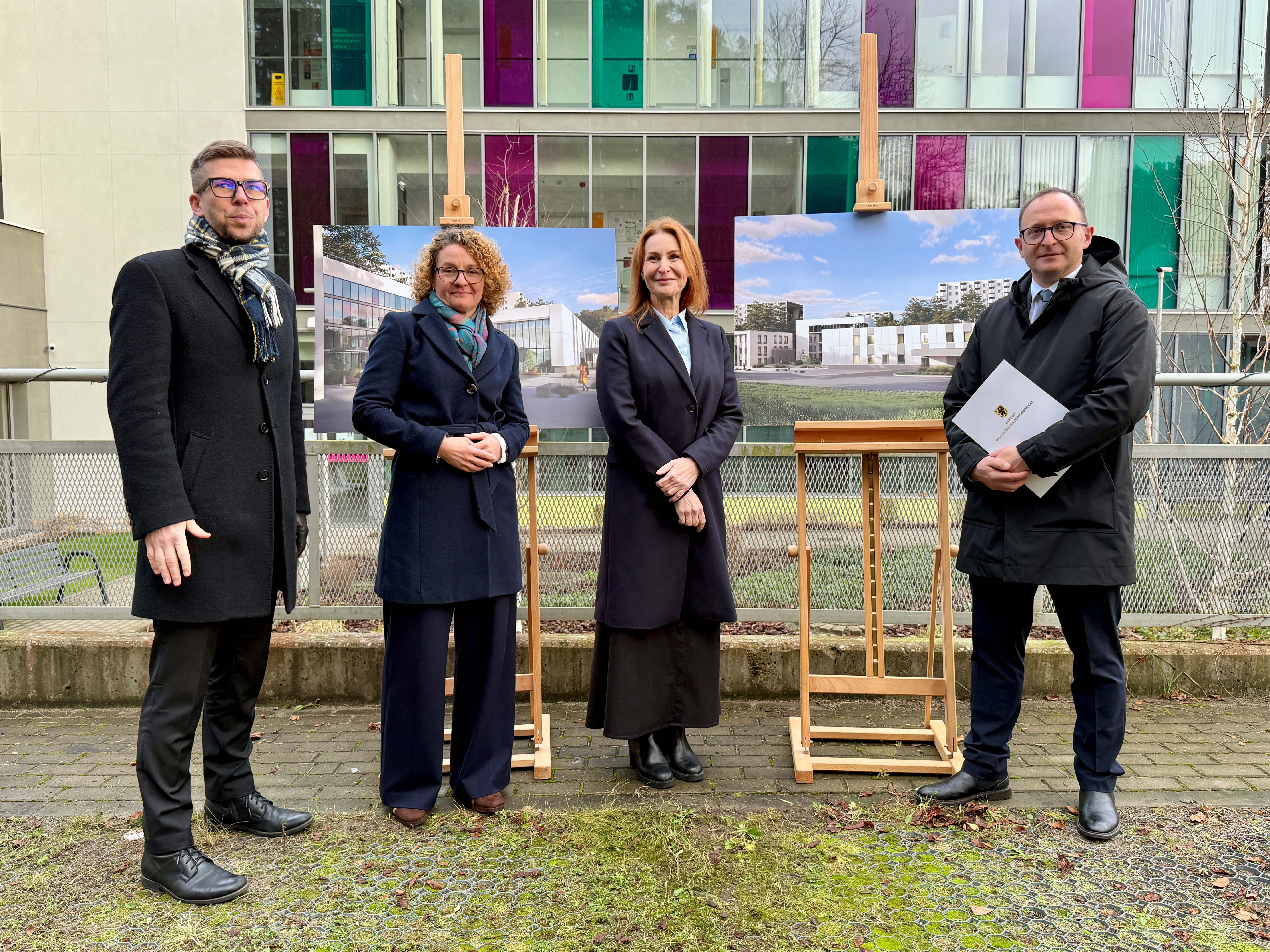 konferencja prasowa ws. szpitala reumatologicznego dla dzieci w Sopocie