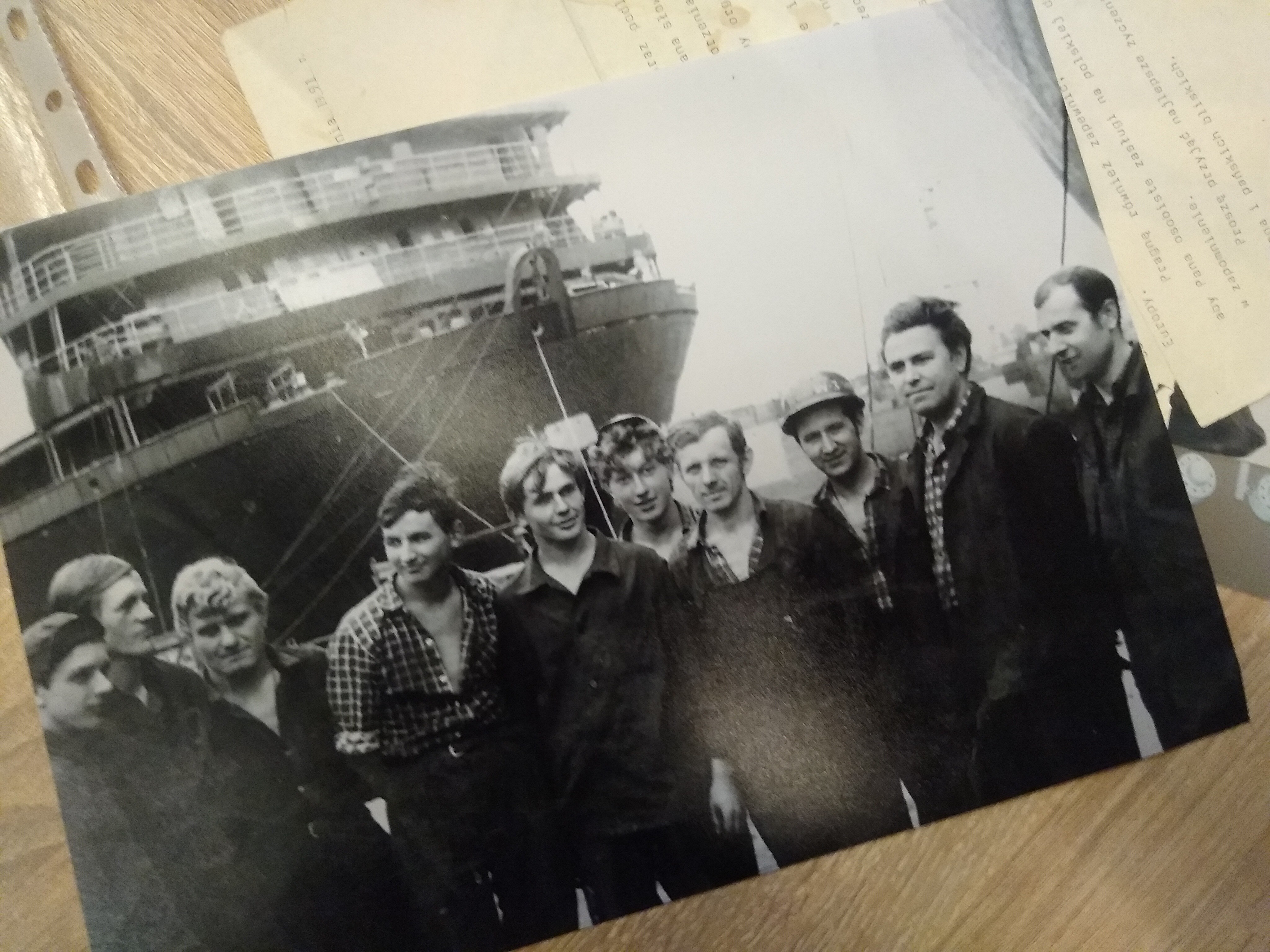 Stanisław Grzyb z kolegami