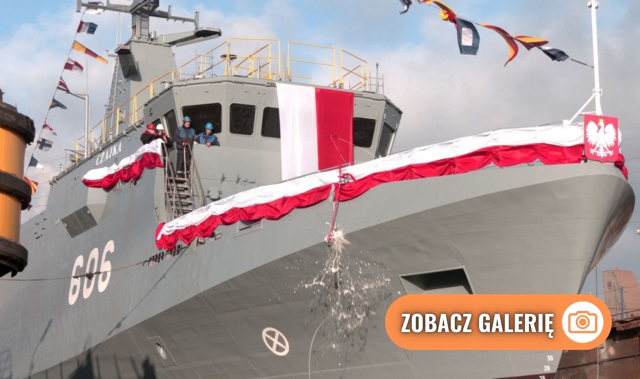 wodowanie i chrzest niszczyciela min „Czajka”, Gdańsk 2025