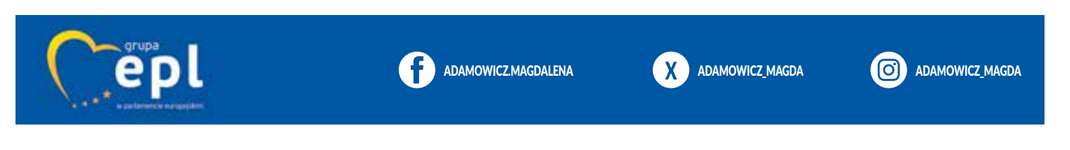 Magdalena Adamowicz, media społecznościowe