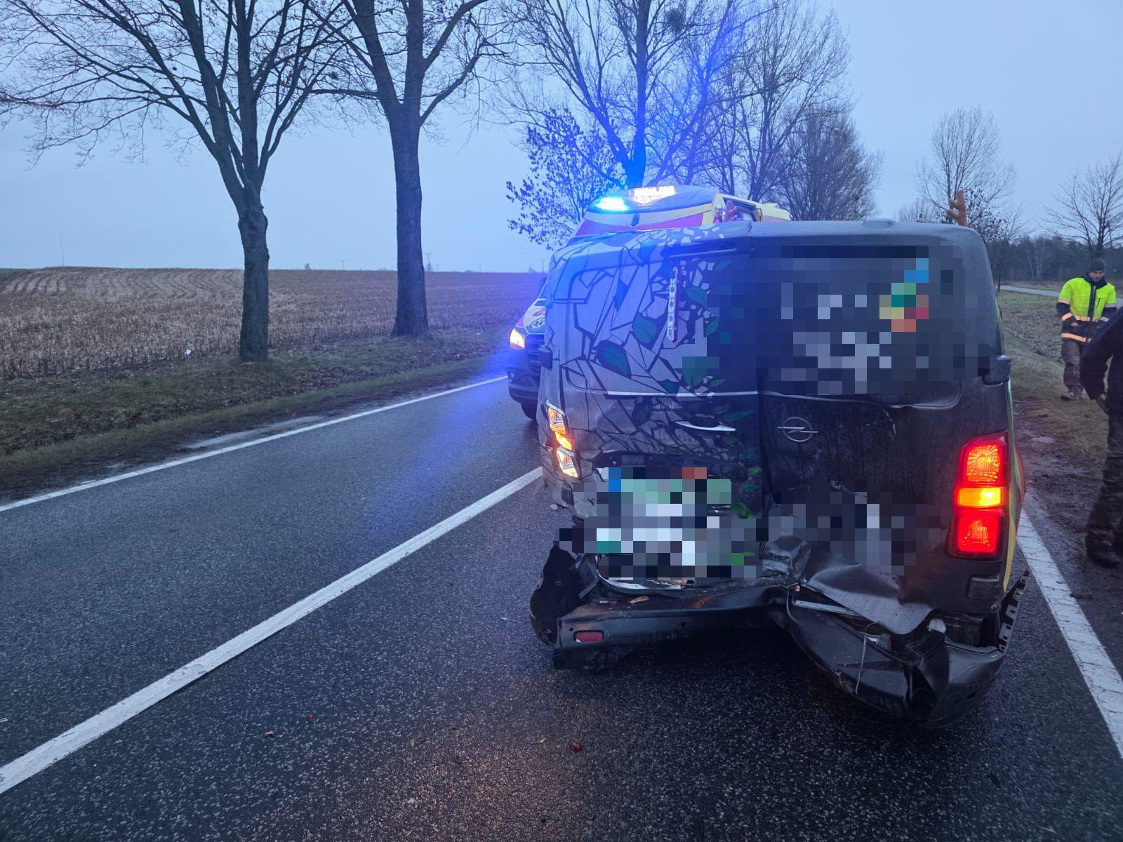 wypadek pod Człuchowem