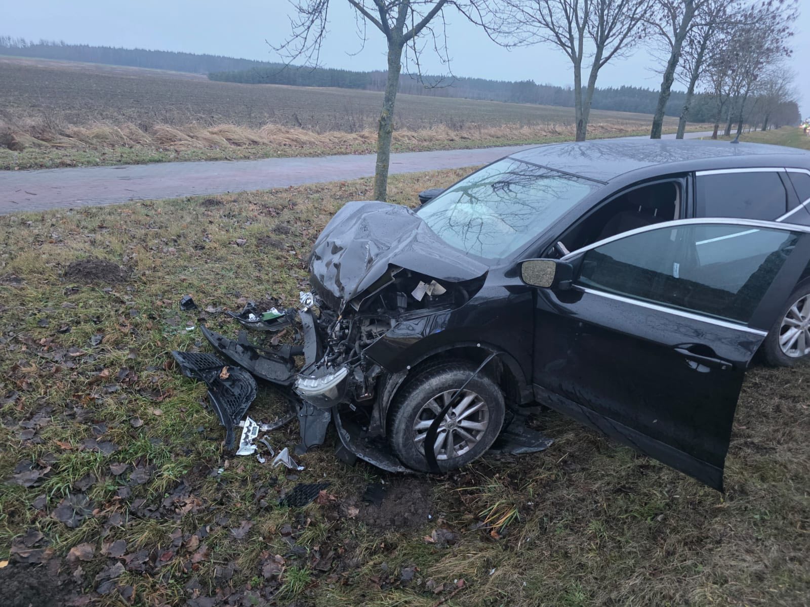 wypadek pod Człuchowem